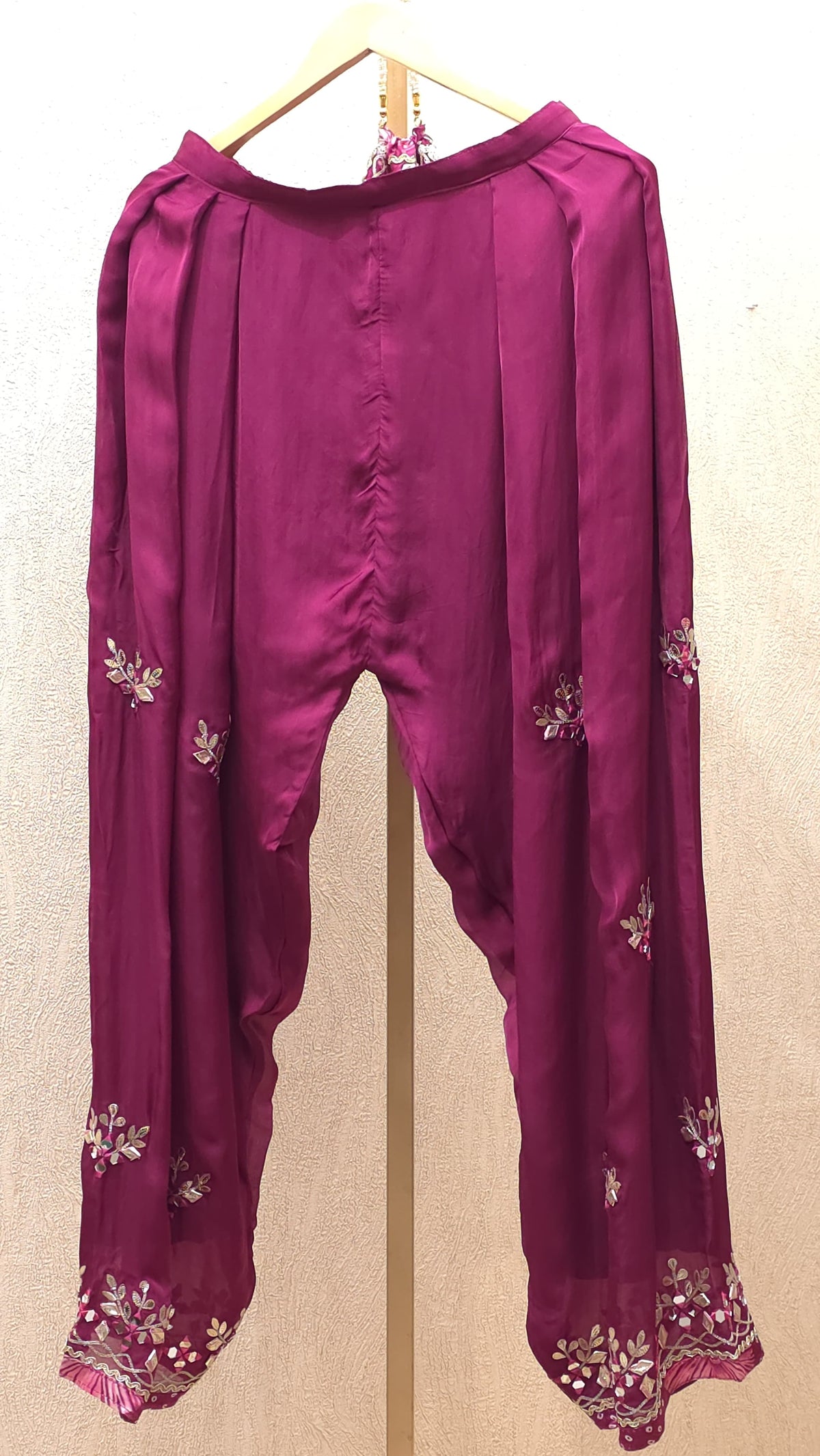 Pure Gajji Silk Readymade Handwork Kaftan