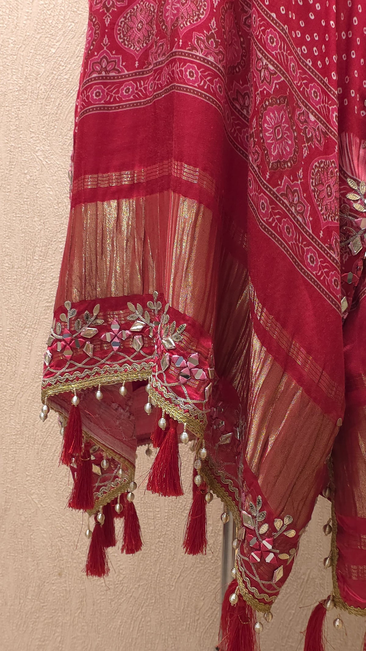 Pure Gajji Silk Readymade Handwork Kaftan