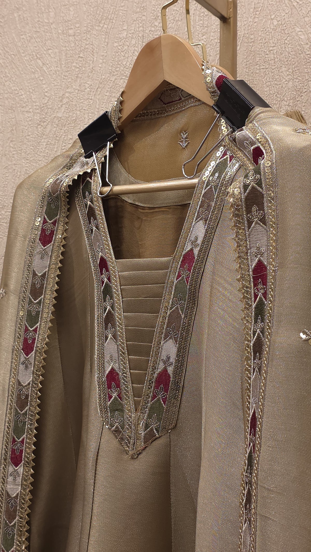 Russian Tissue Readymade Anarkali