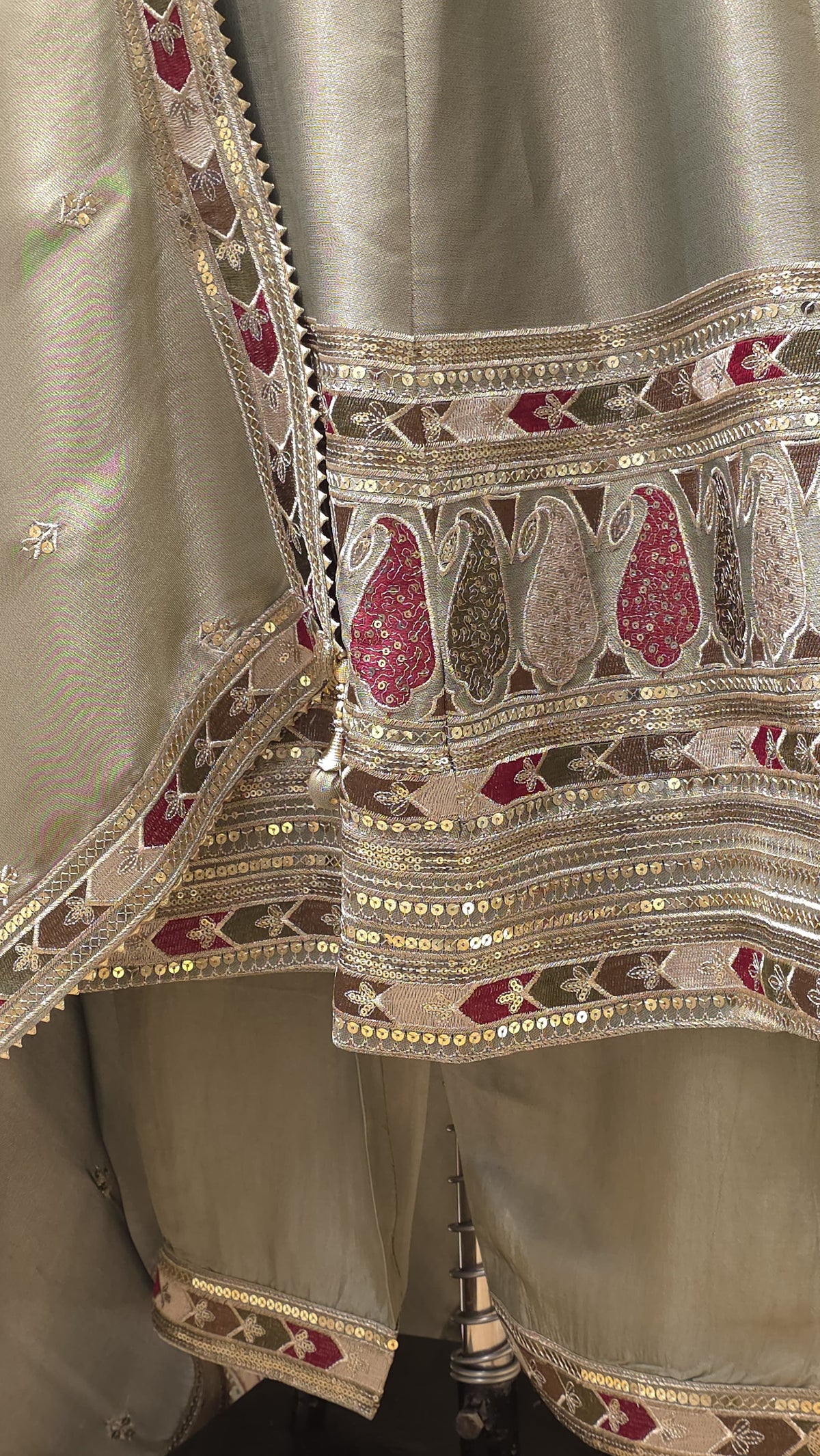 Russian Tissue Readymade Anarkali