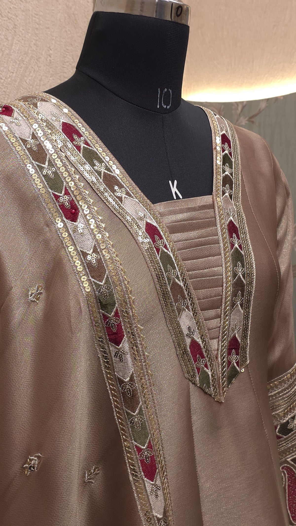 Russian Tissue Readymade Anarkali