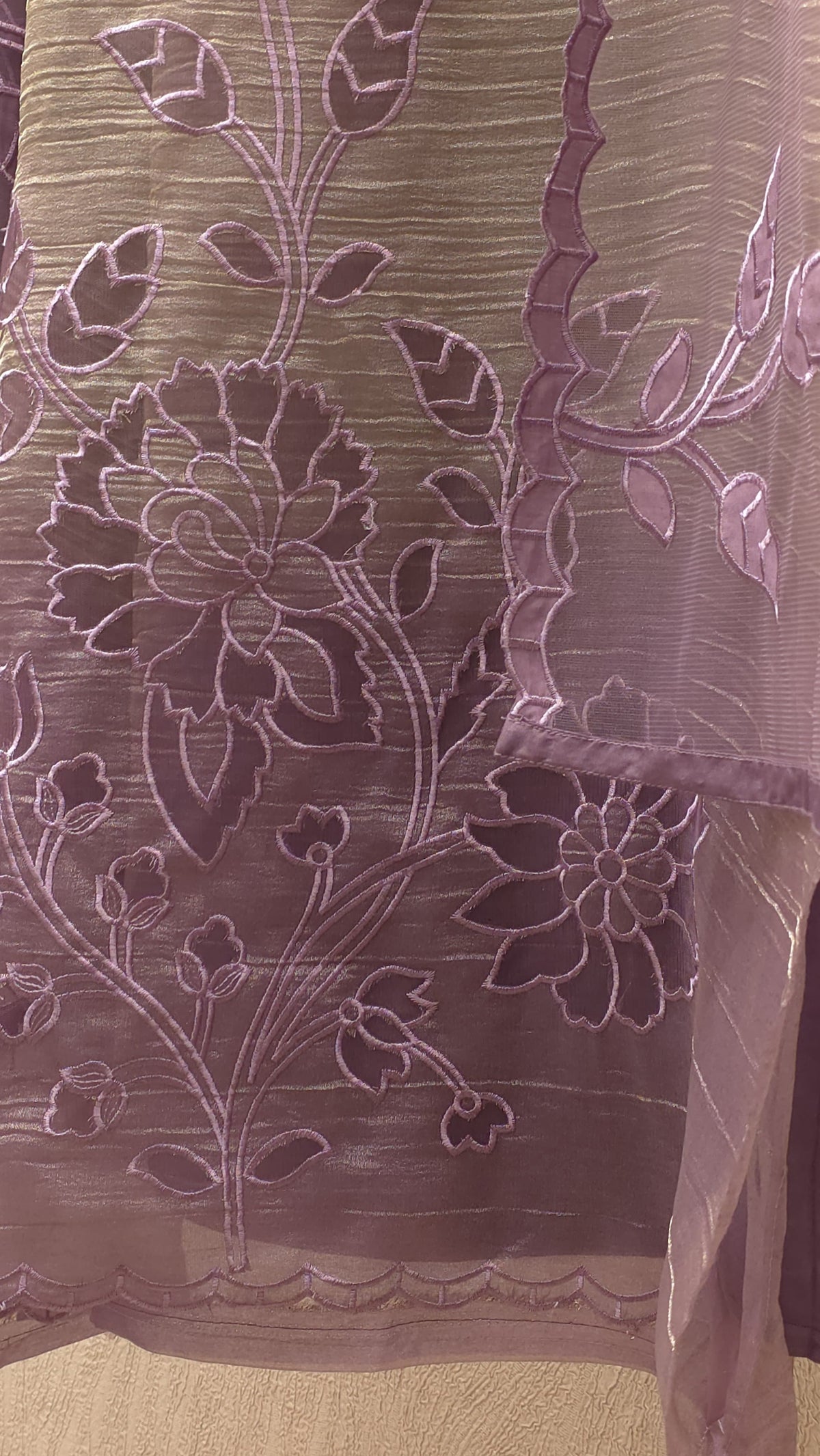Applique & Threadwork Tissue Suit 4.O