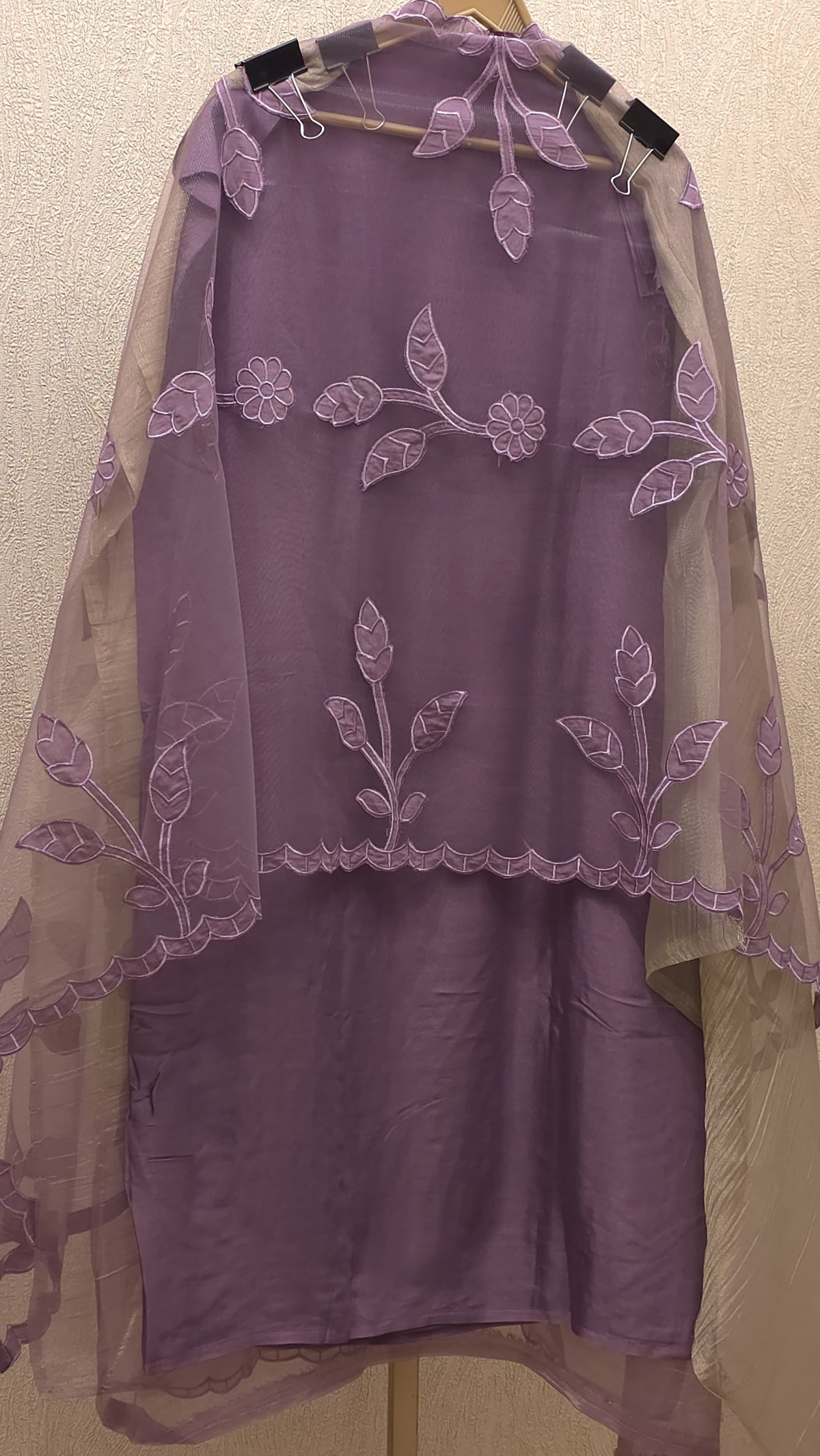 Applique & Threadwork Tissue Suit 4.O