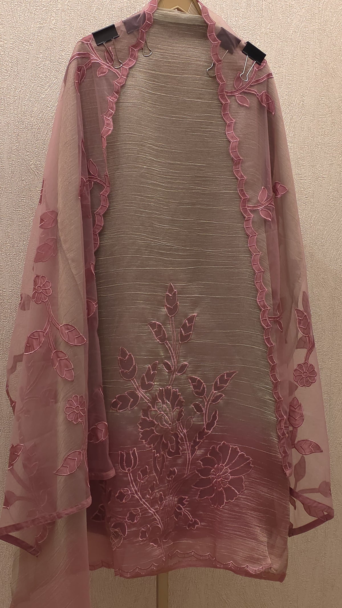Applique & Threadwork Tissue Suit 4.O