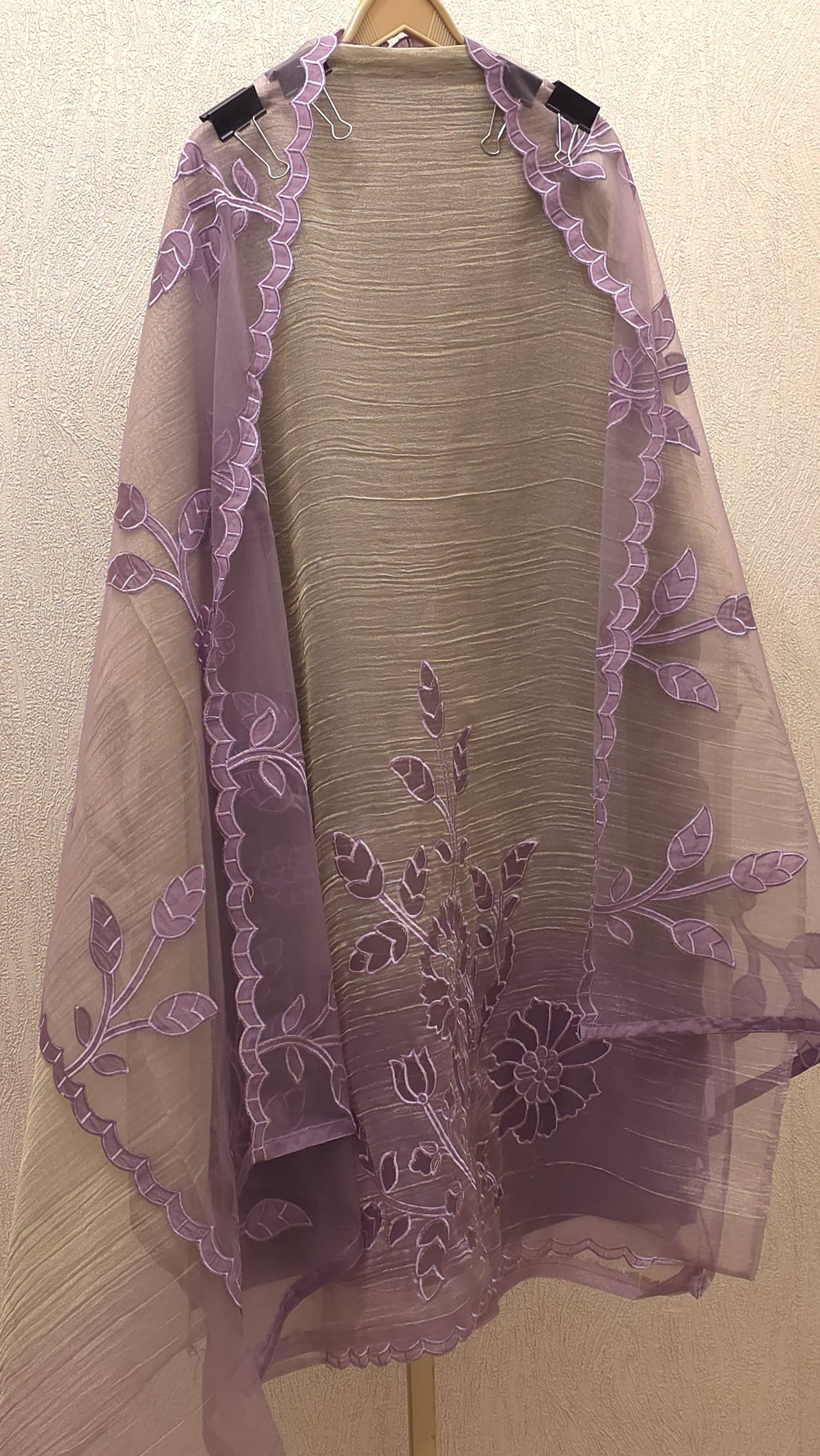 Applique & Threadwork Tissue Suit 4.O