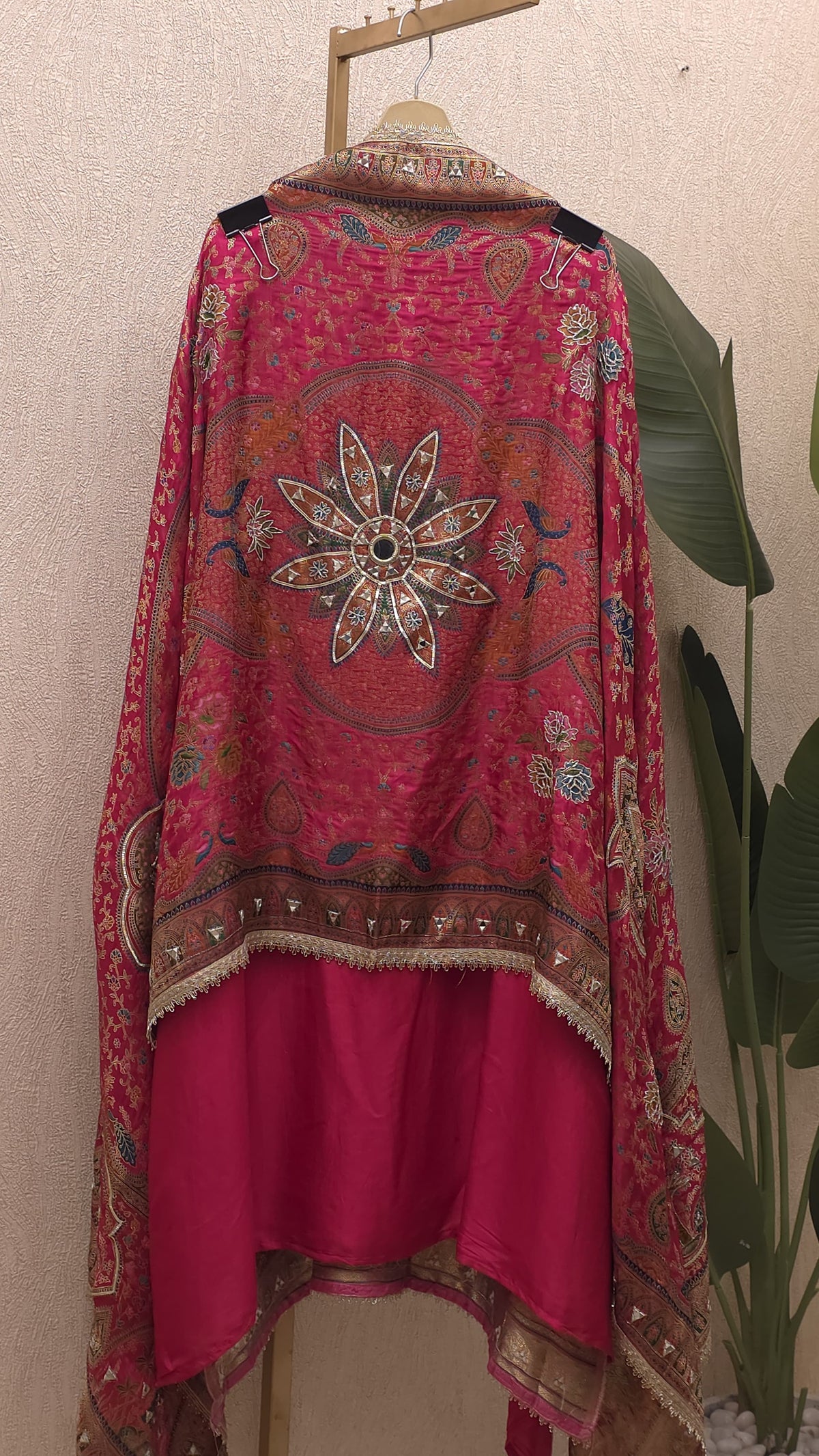 Odhni Silk Suit