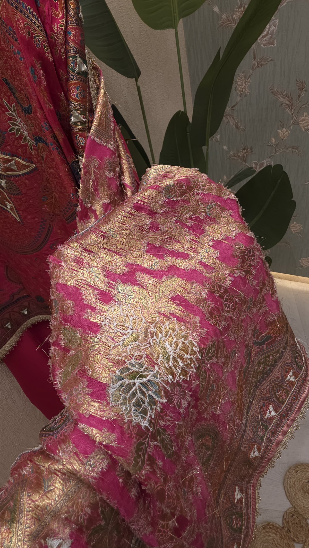 Odhni Silk Suit