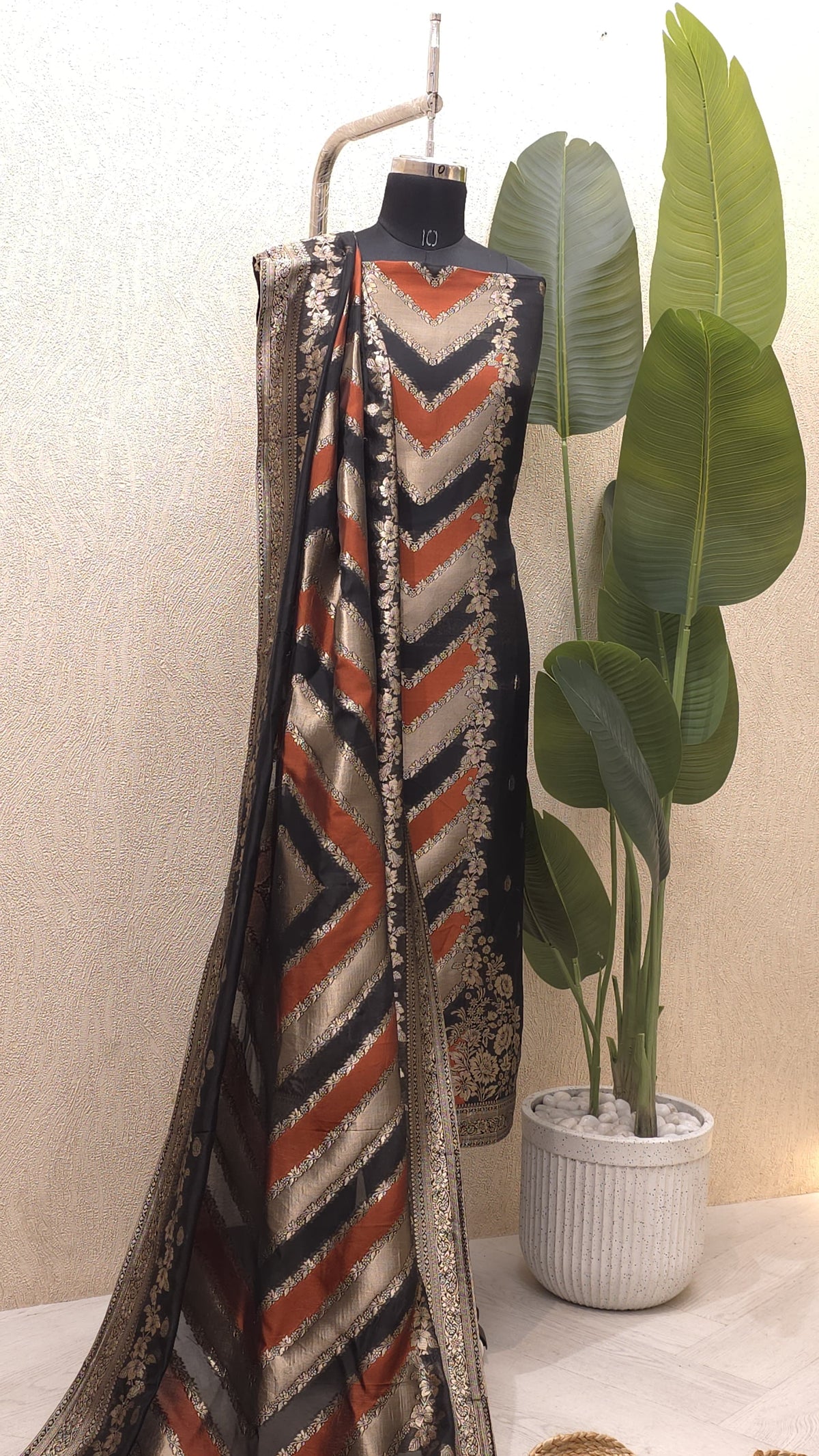 Kanjivaram Silk Suit 5.O