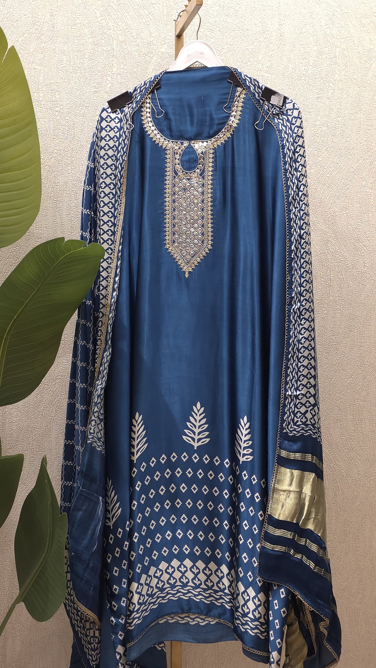 Gajji Silk Suit 21.O
