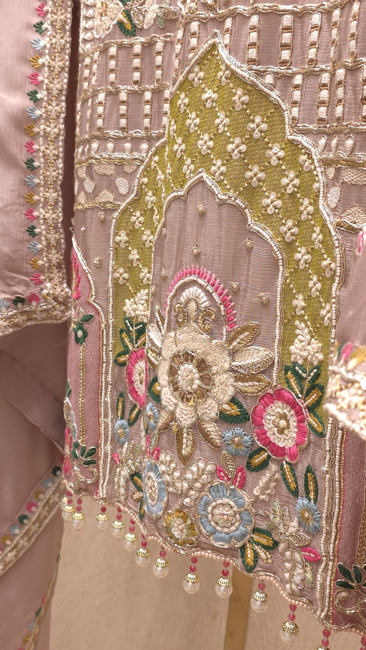 Pure Chinnon Readymade Suit