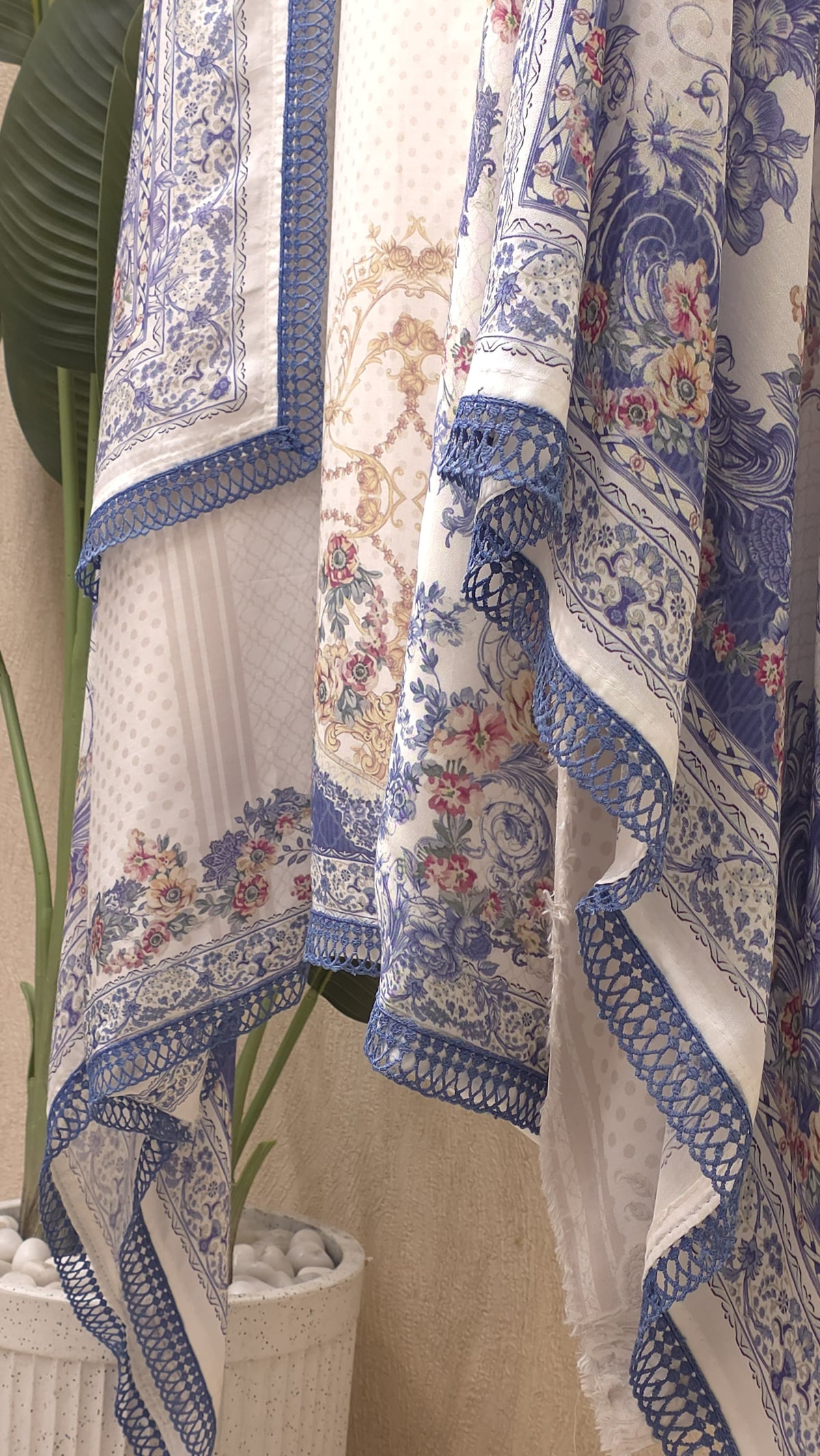 Pakistani Prints – Pure Muslin Suit