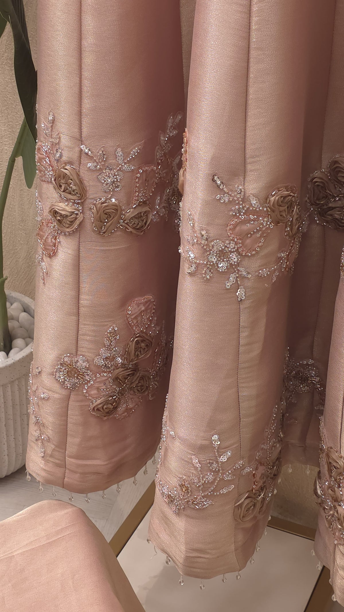 Giraffe Tissue Readymade Anarkali Suit