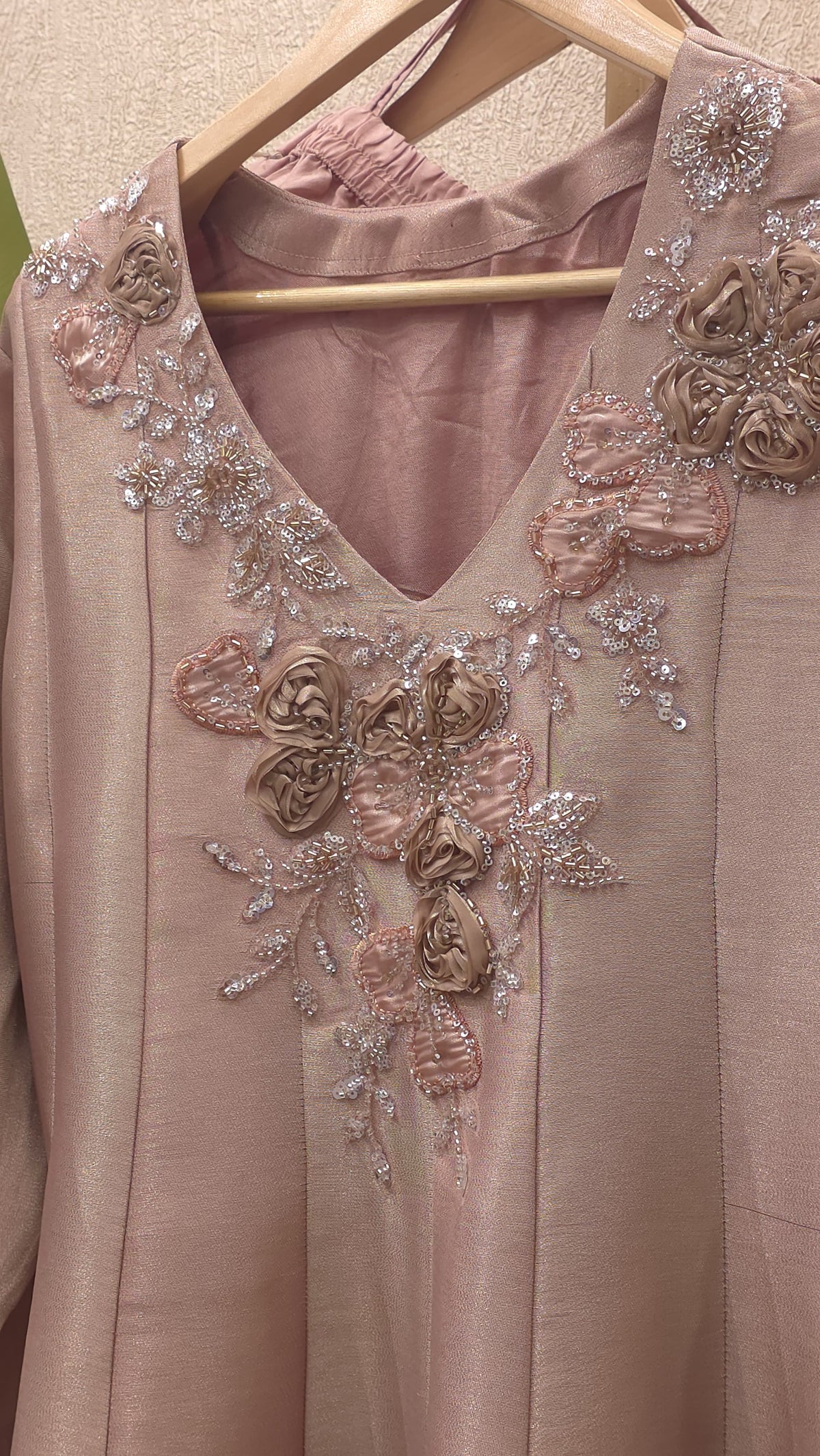 Giraffe Tissue Readymade Anarkali Suit