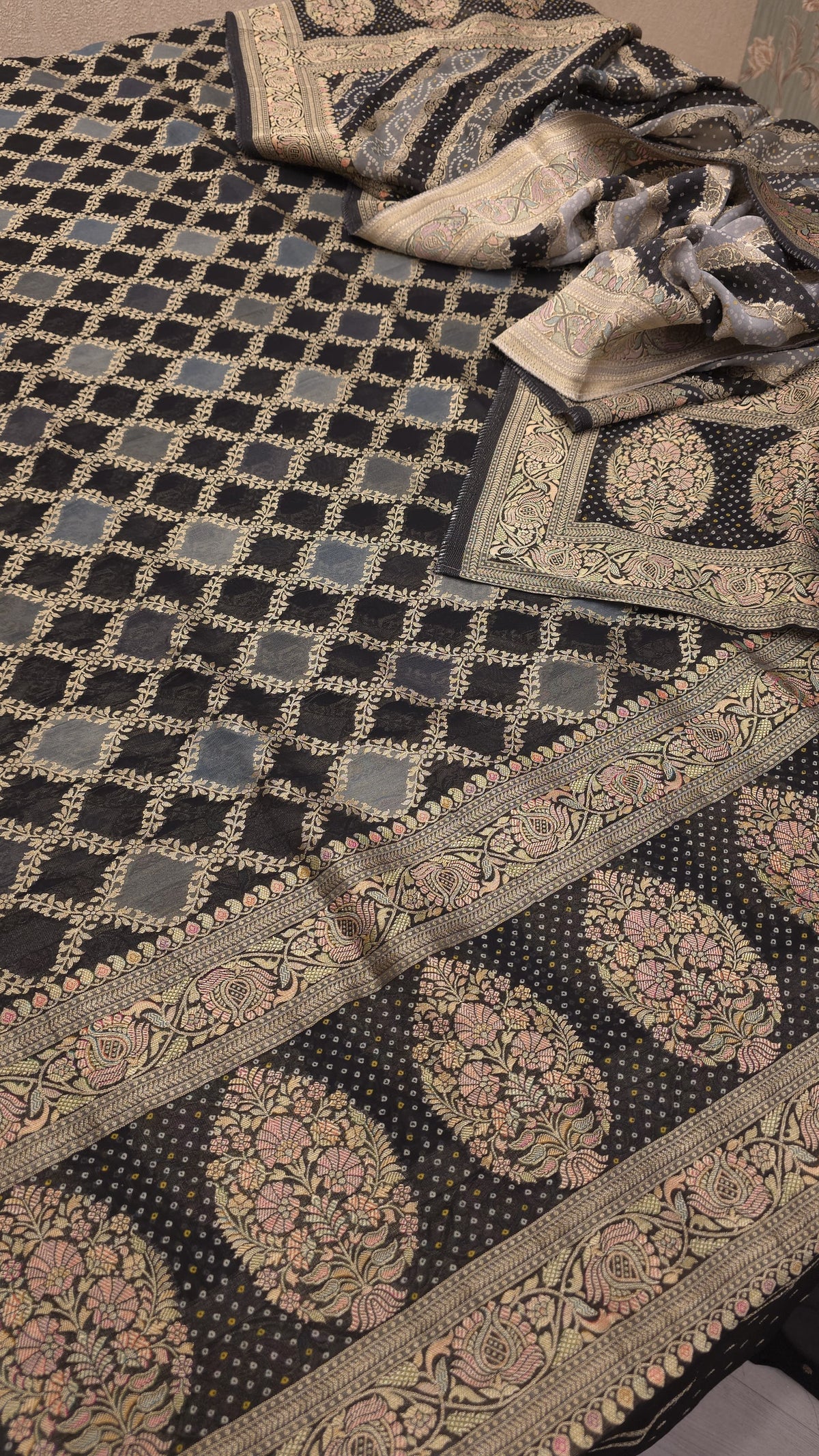 Pure Banarasi Khaddi Georgette Suit 5.0