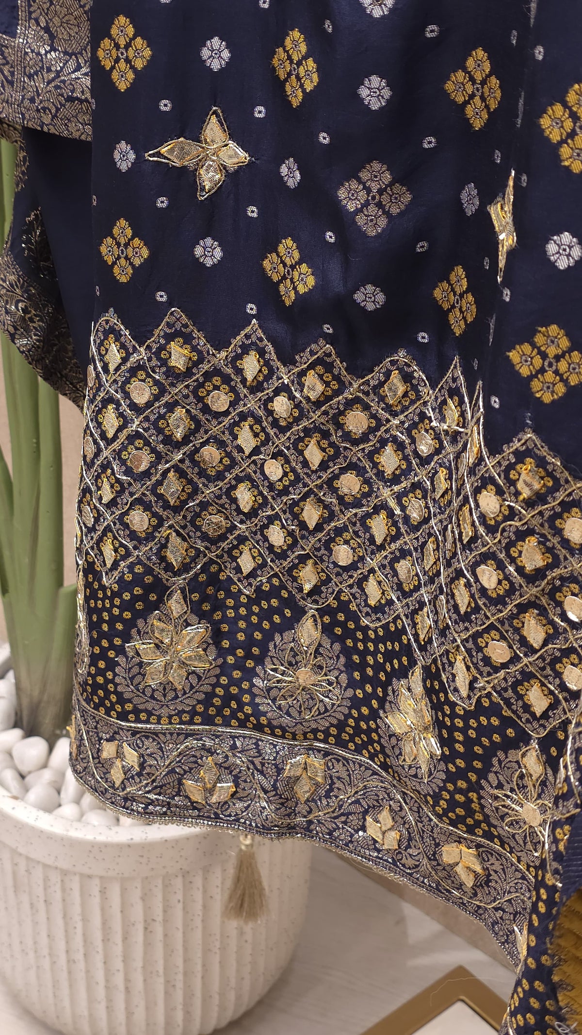Banarasi Khaddi Dola Silk Suit 3.0