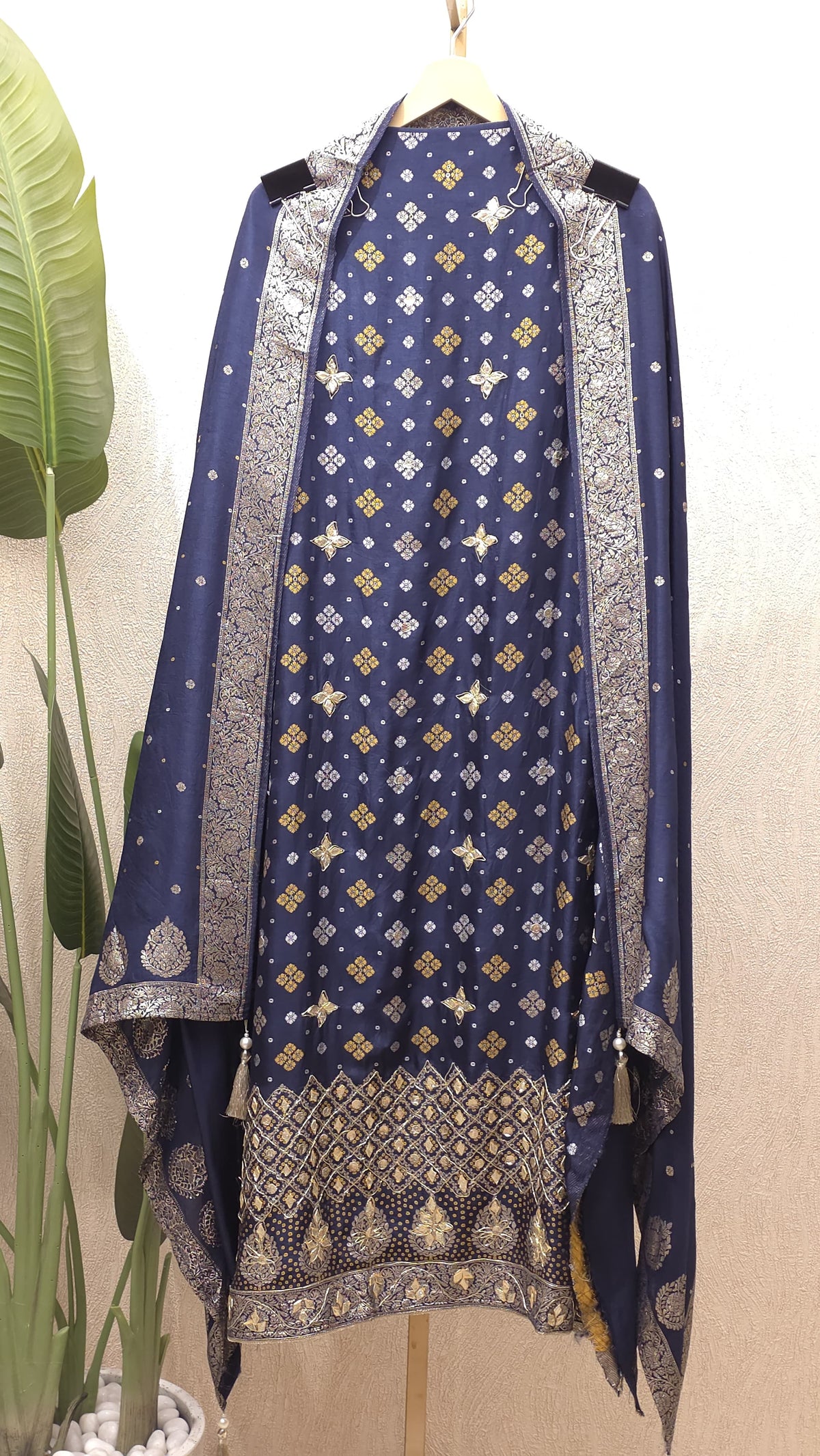 Banarasi Khaddi Dola Silk Suit 3.0