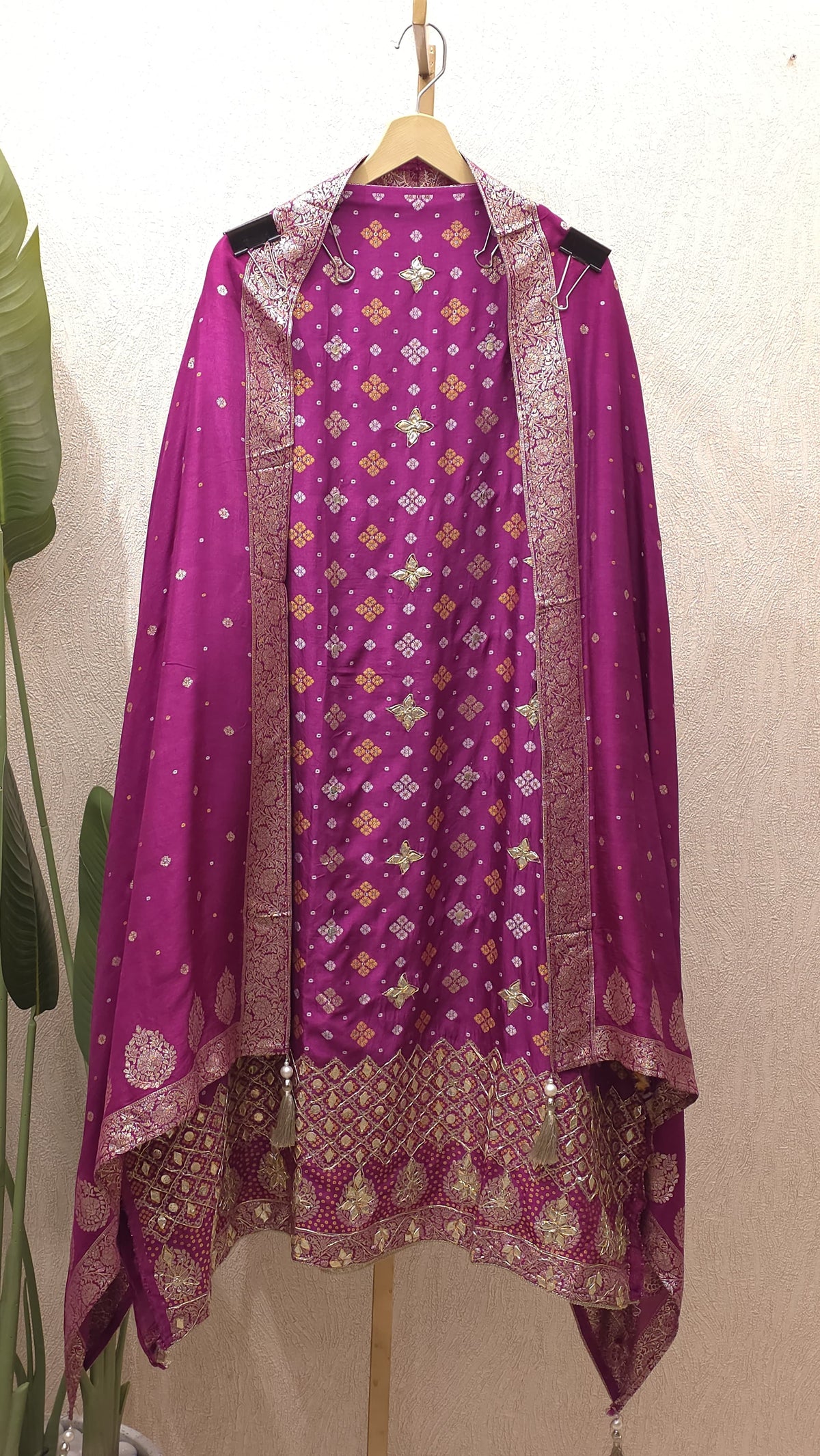 Banarasi Khaddi Dola Silk Suit 3.0