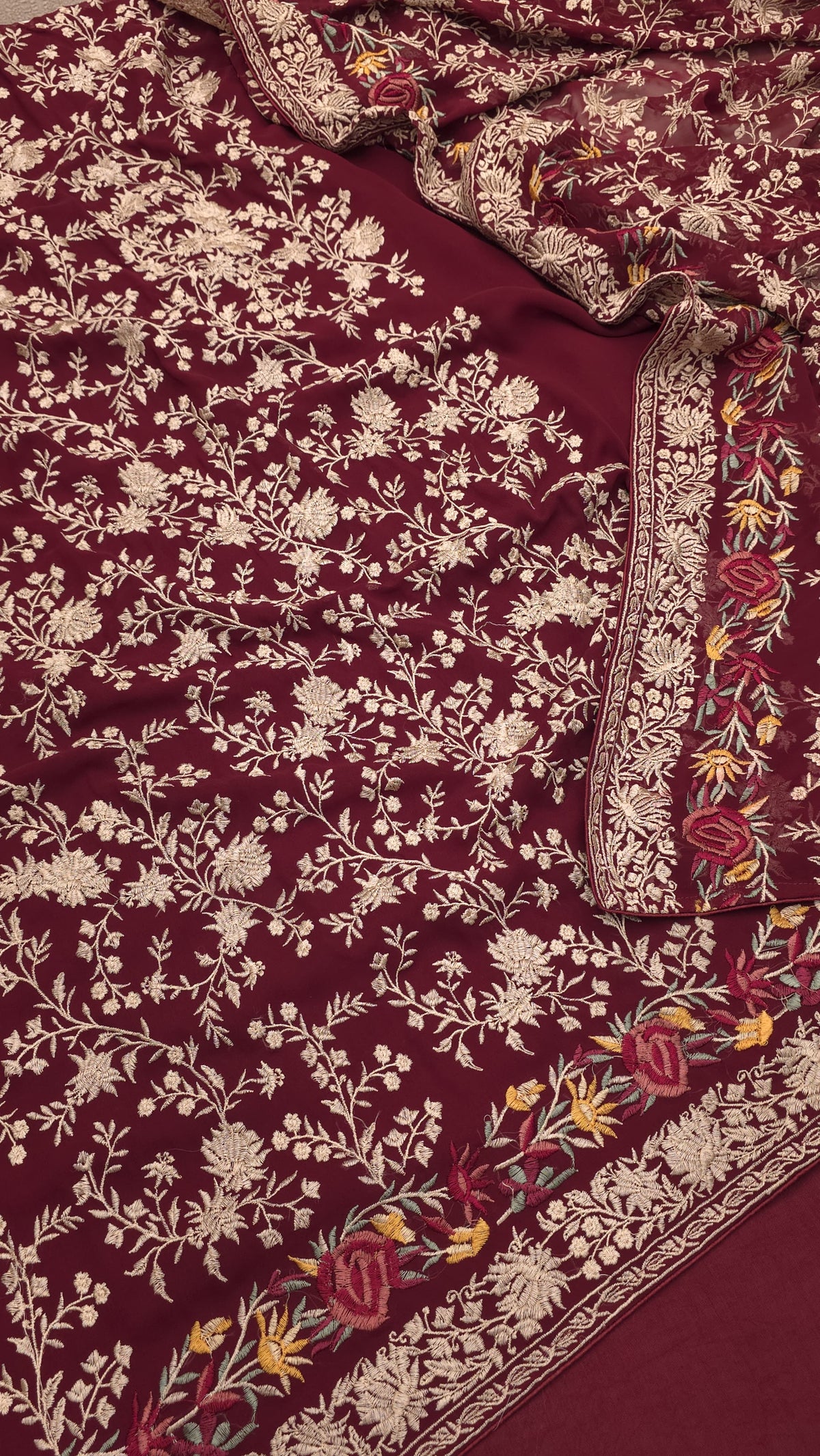 Pure Georgette Parsi Suit