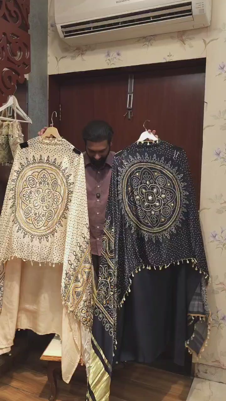 Rajwada Silk Suit with Gajji Dupatta 1.O