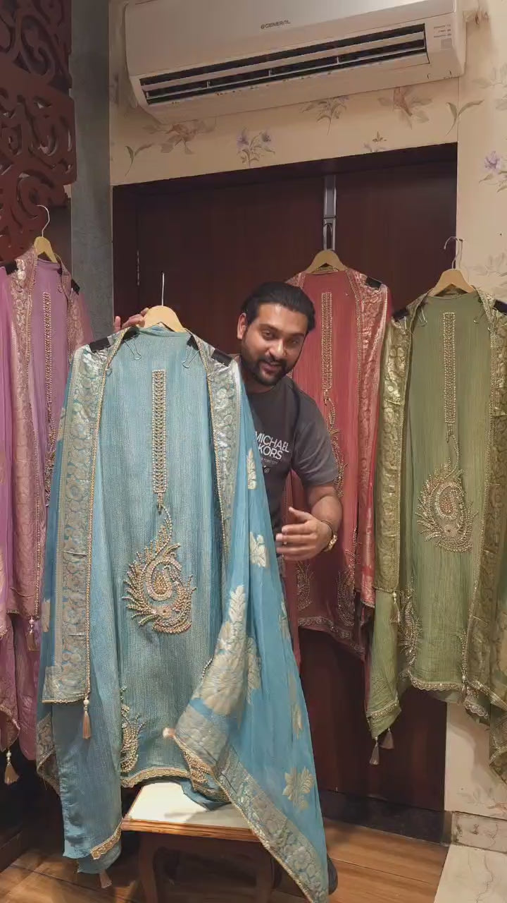 First-Ever Ornamental Embroidery Suit