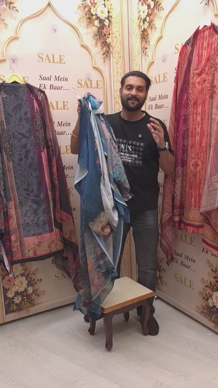 China's Crepe Silk Designer Suit