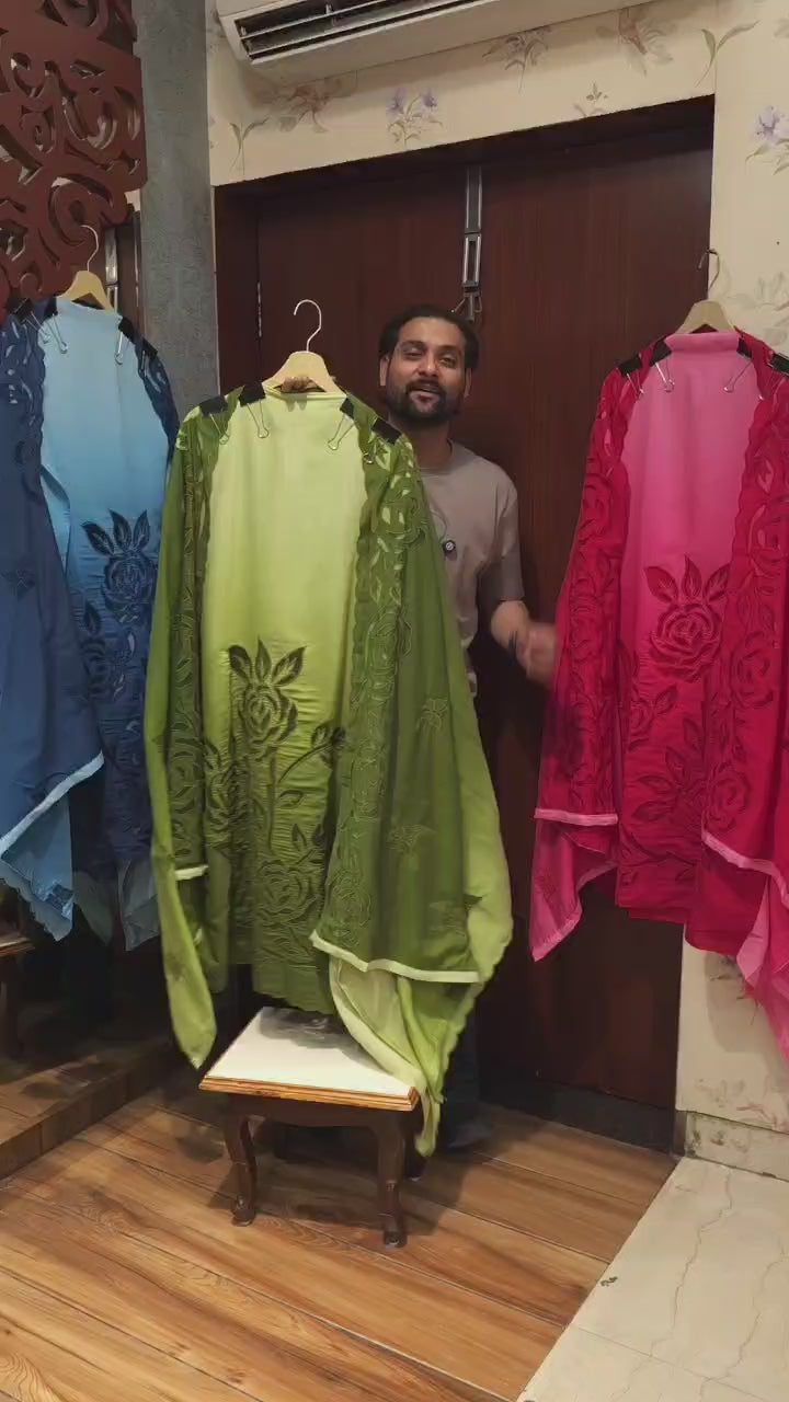 Ombre Modal Cotton – Applique Edition