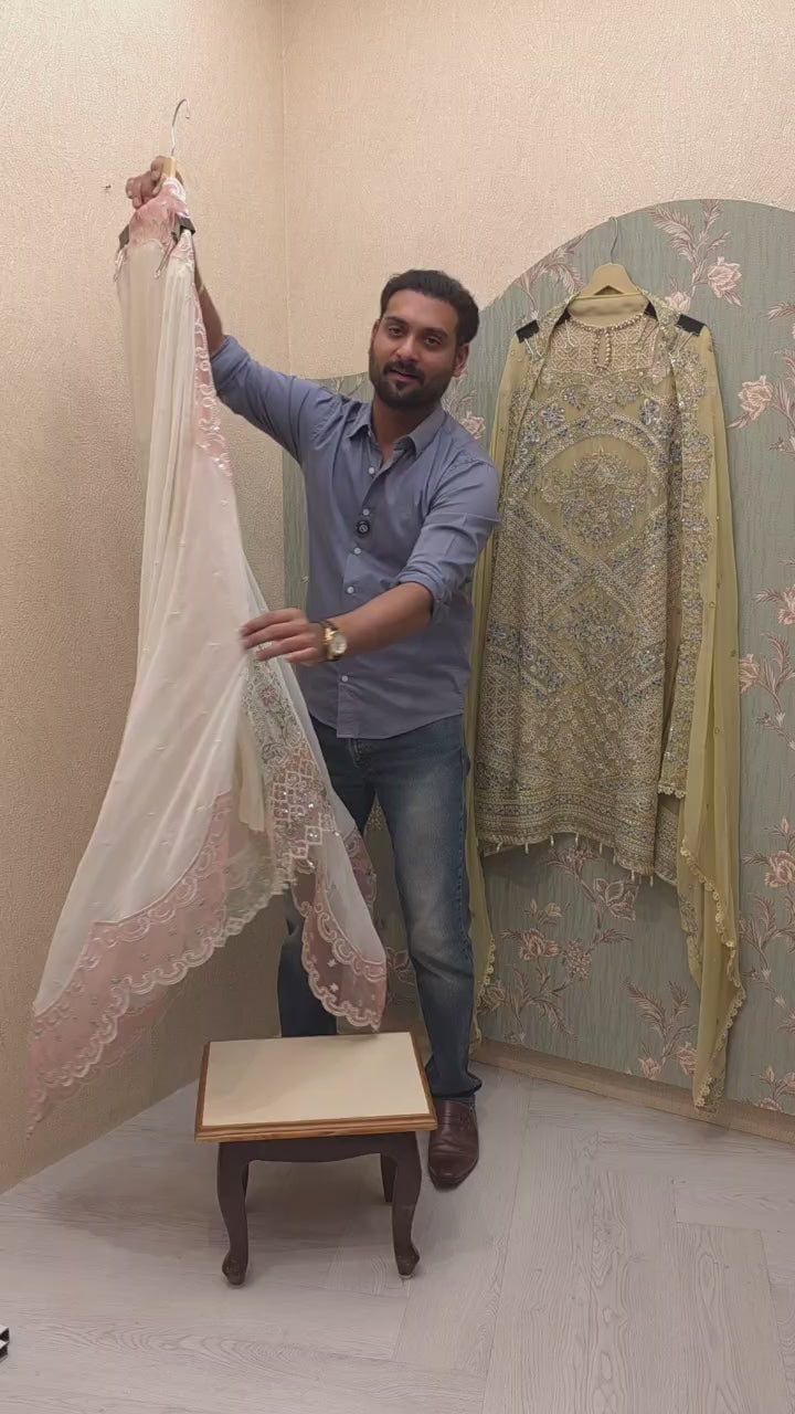 Pakistani Pure Chiffon Suit 5.O