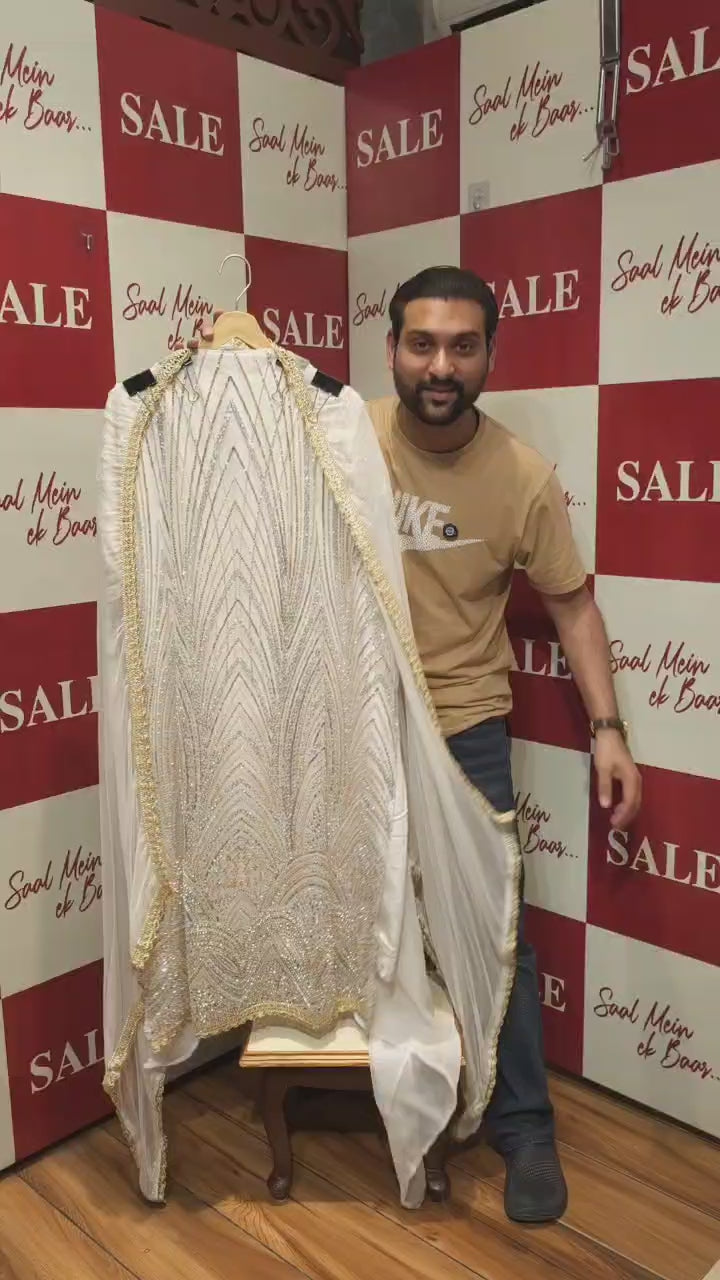 Off-White Indo-Western Grace