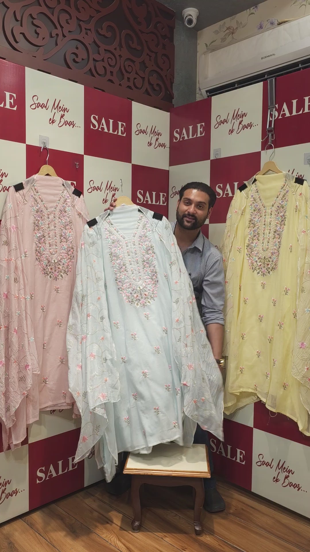 Mul Chanderi – Parsi Embroidered Elegance