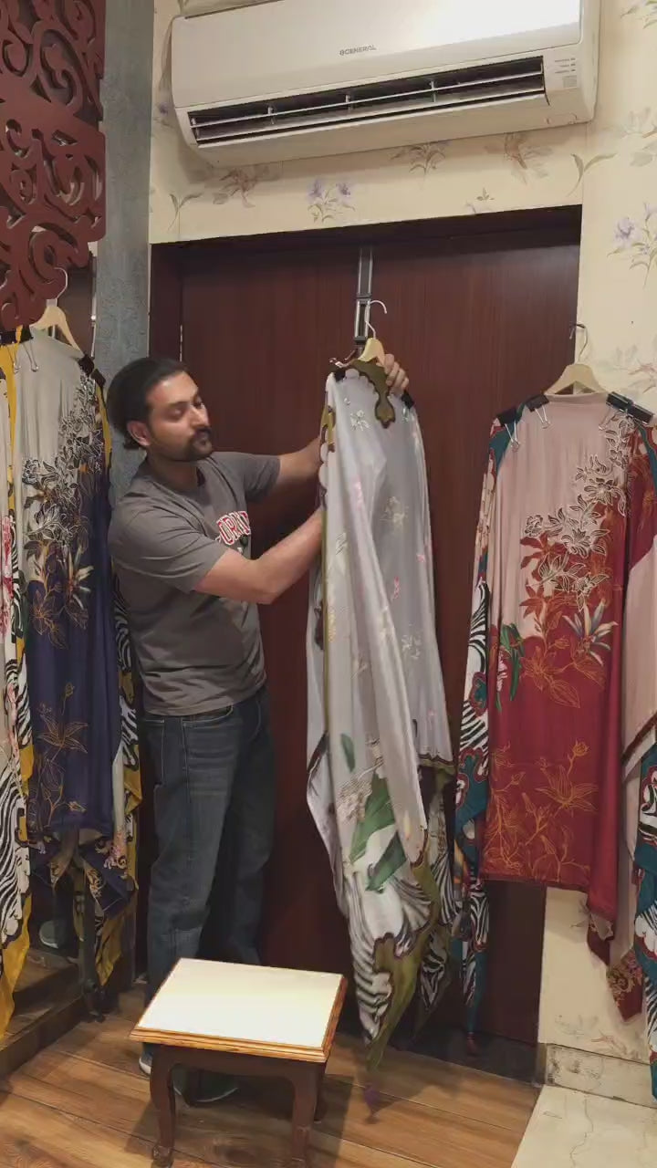 Cabana Print Pure Muslin Suit 5.O