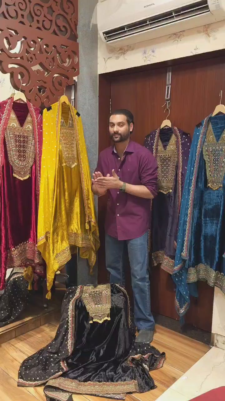 Rajwada Shahi Velvet Suit 2.O