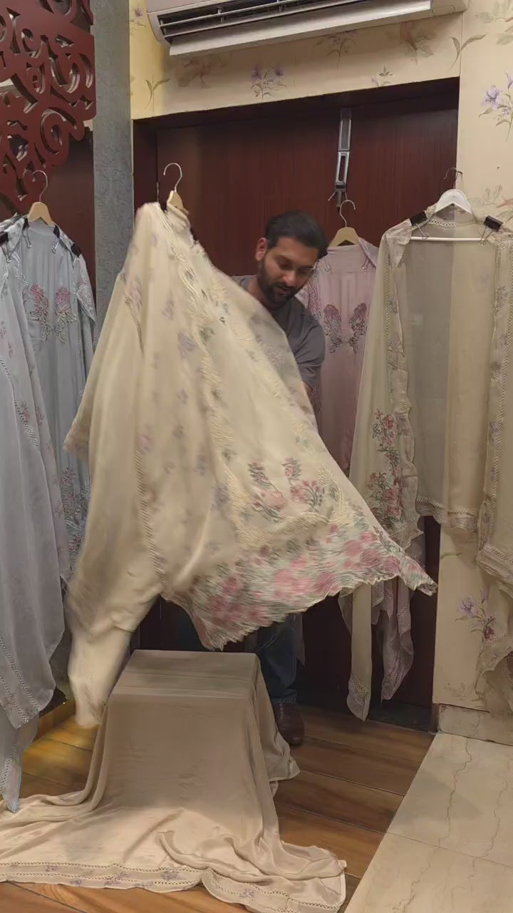 Exhibition's Choice Pakistani Pure Organza Suit 5.O