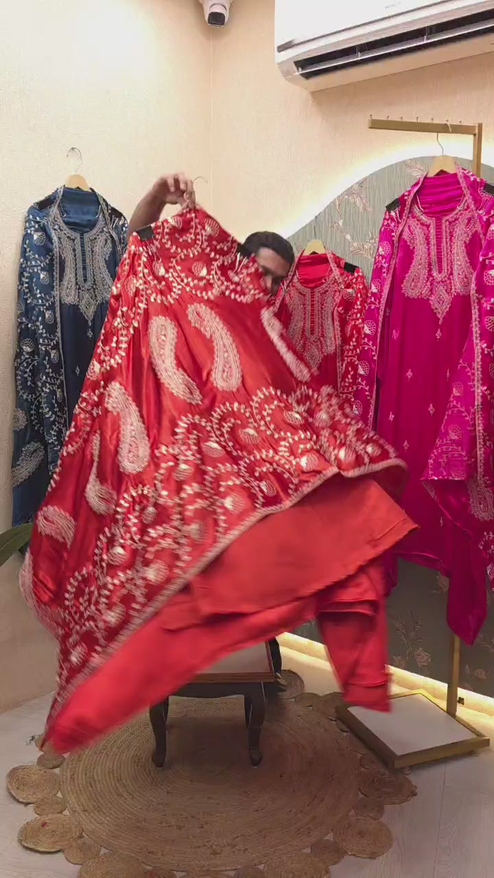 Gajji Silk Suit 22.O