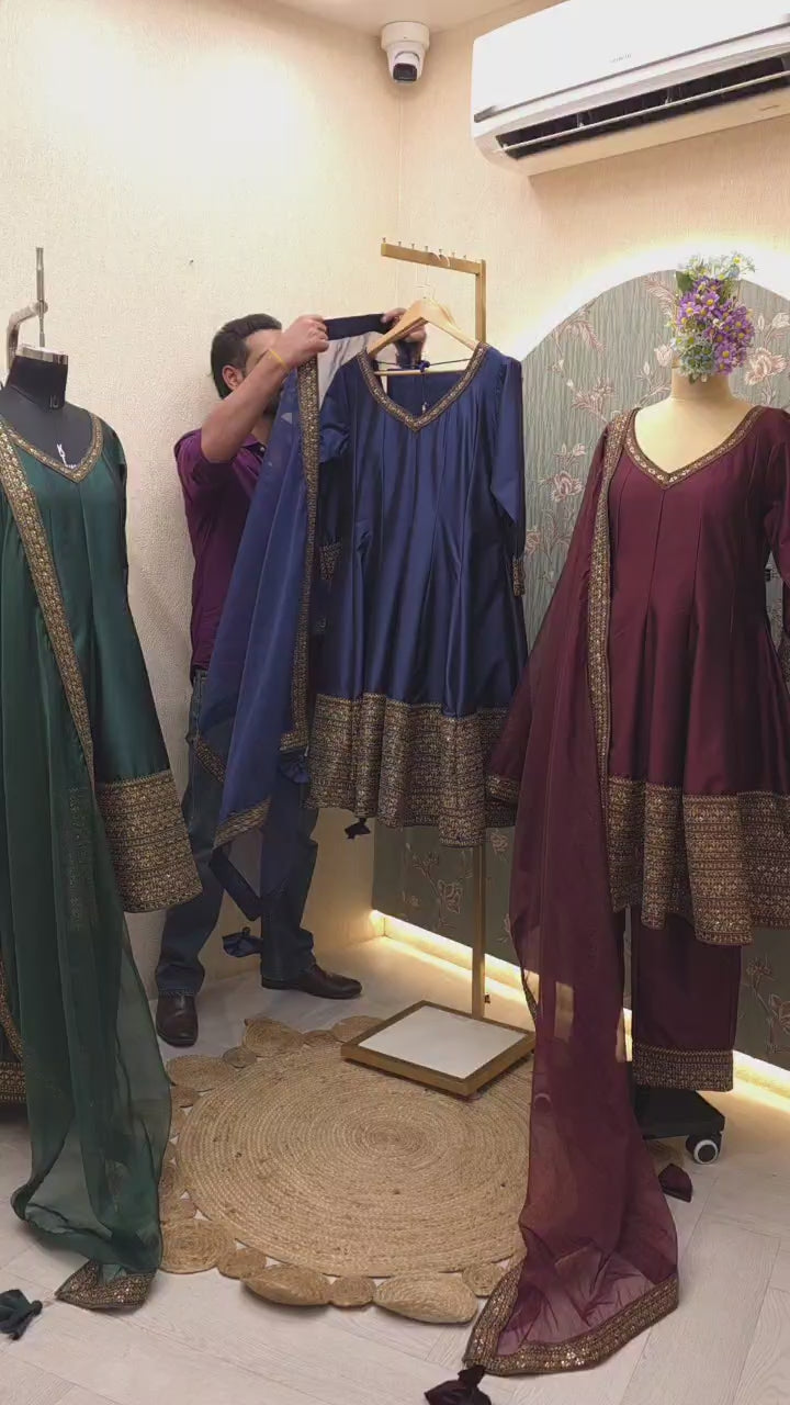 Sabyasachi Inspired Readymade Anarkali Suit