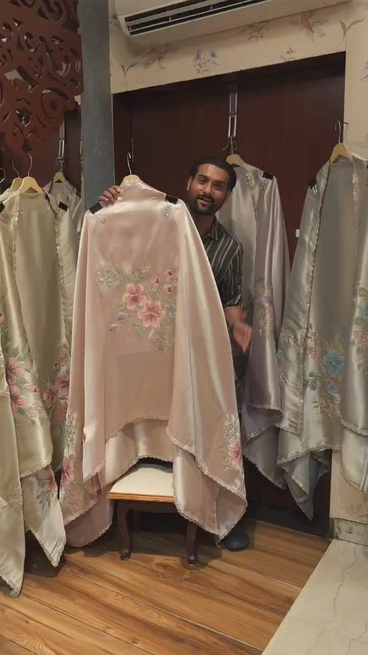 Luxury Russian Tissue Handpaint Suit