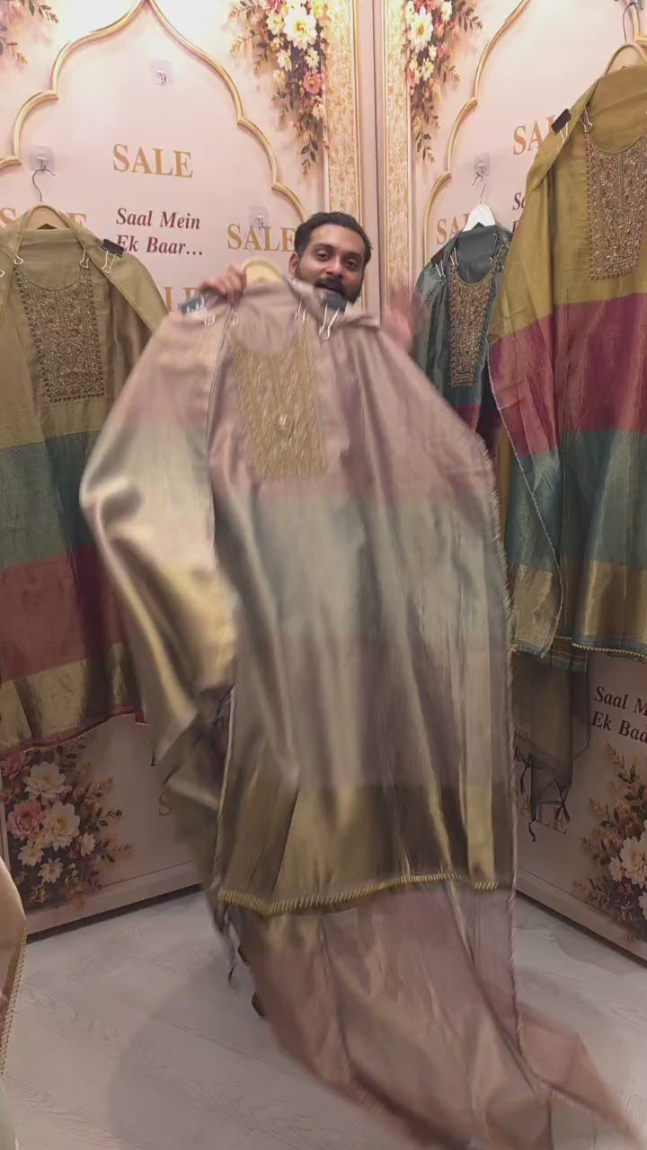 Banarasi Heritage Weave Suit