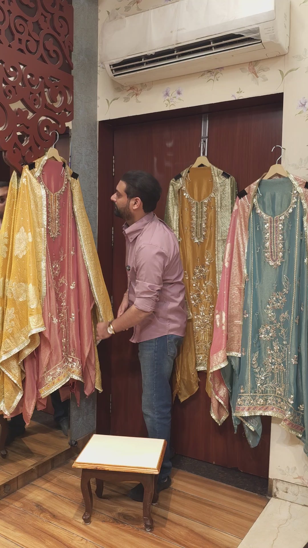 Multiple Embroidery Suits & Royal Contrast Dupattas