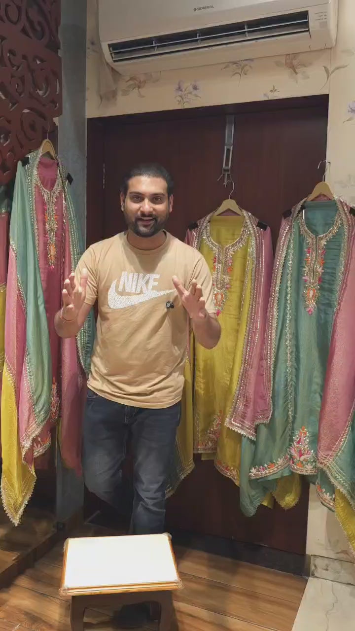 Punjab Famous Gotta Embroidery Suits