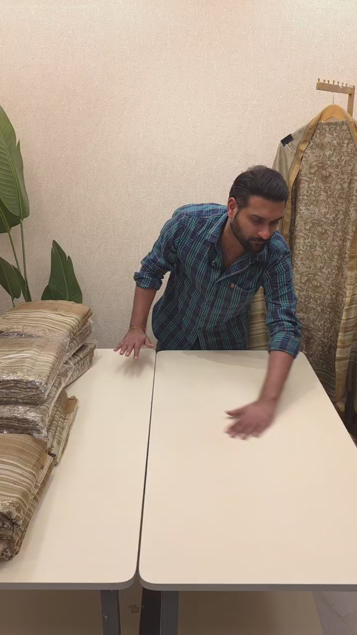 Maheshwari Silk Suit's with Katha Work