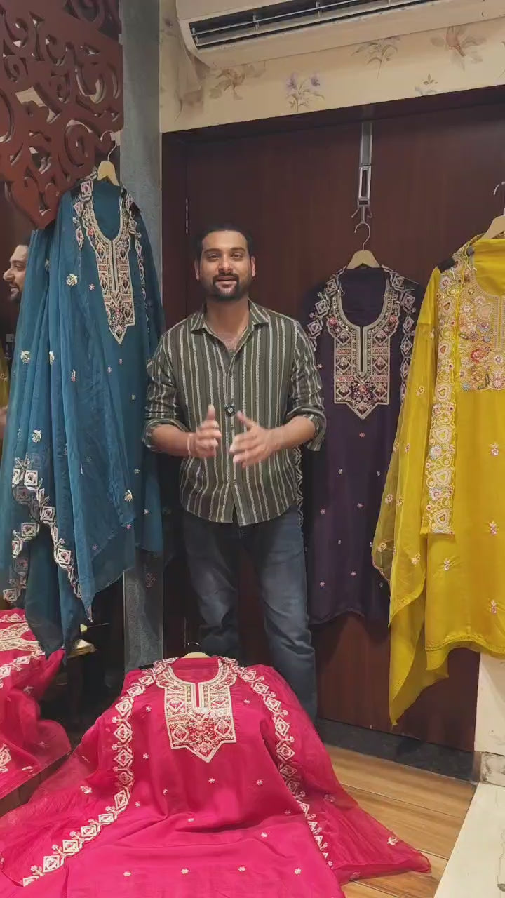 "Calcutta" Inspired, Modal Masleen Suit