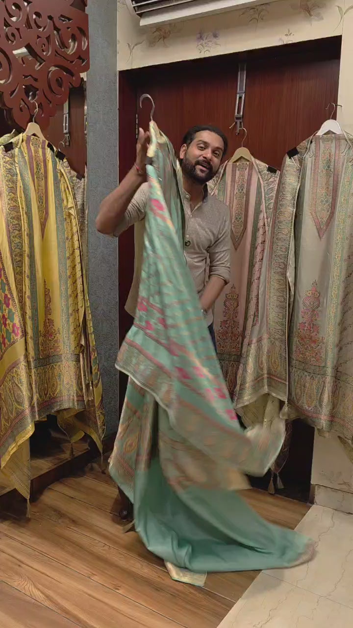Silk Jacquard Weave Suit Summer Edition 1.O
