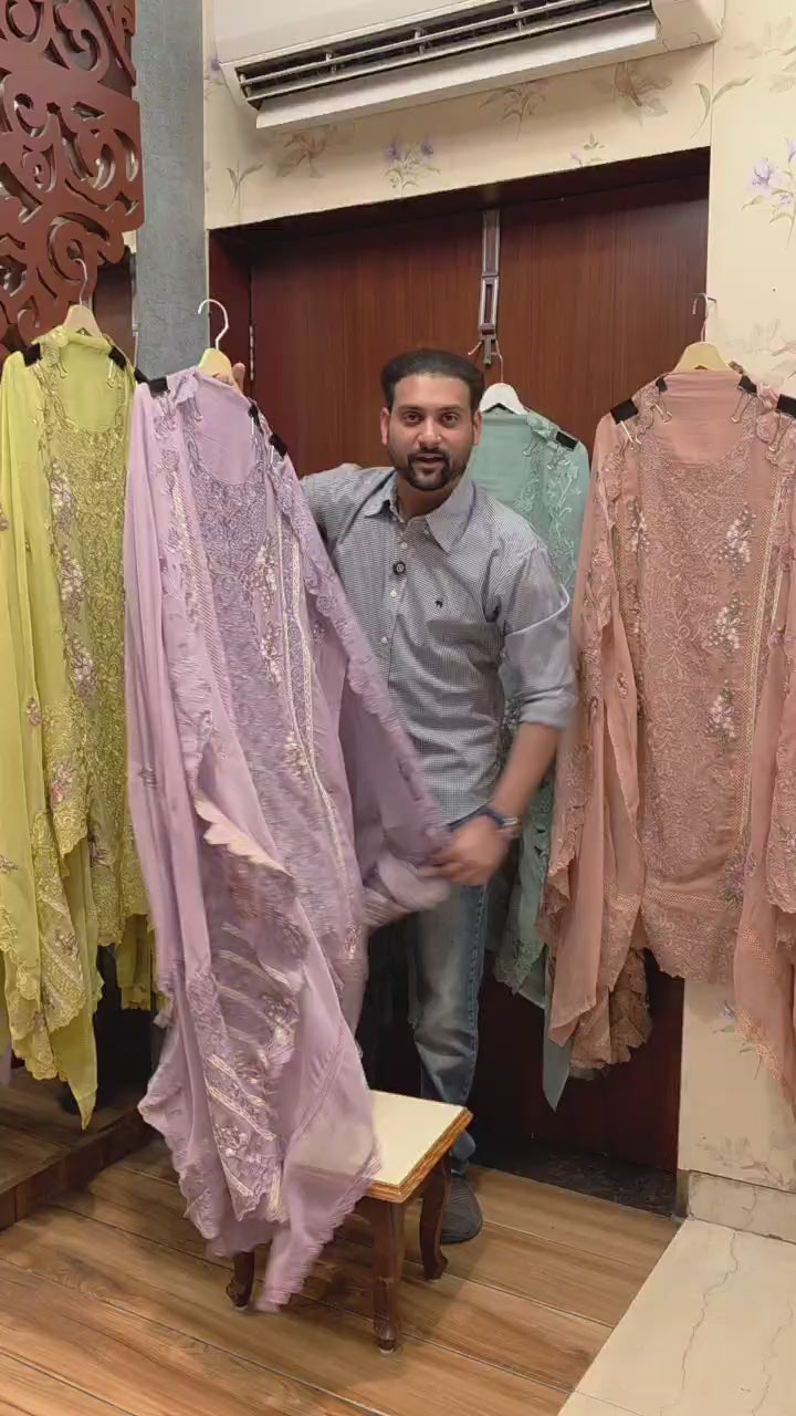 Exhibition's Choice Pakistani Organza Suit 2.O