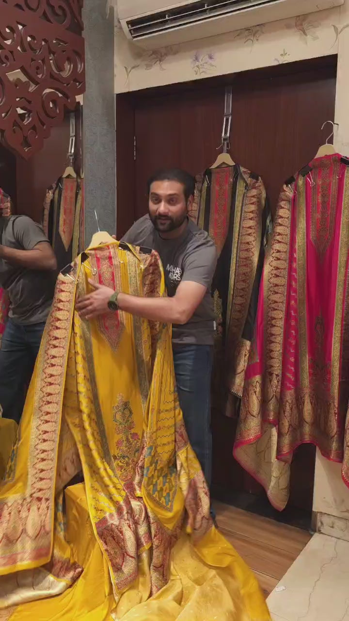 Silk Jacquard Weave suits with Position Printing 2.0