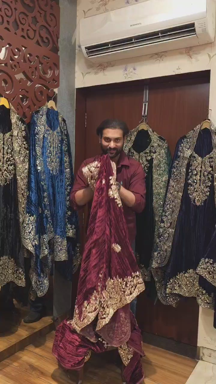 Nakhre Wale Velvet Suits 1.O