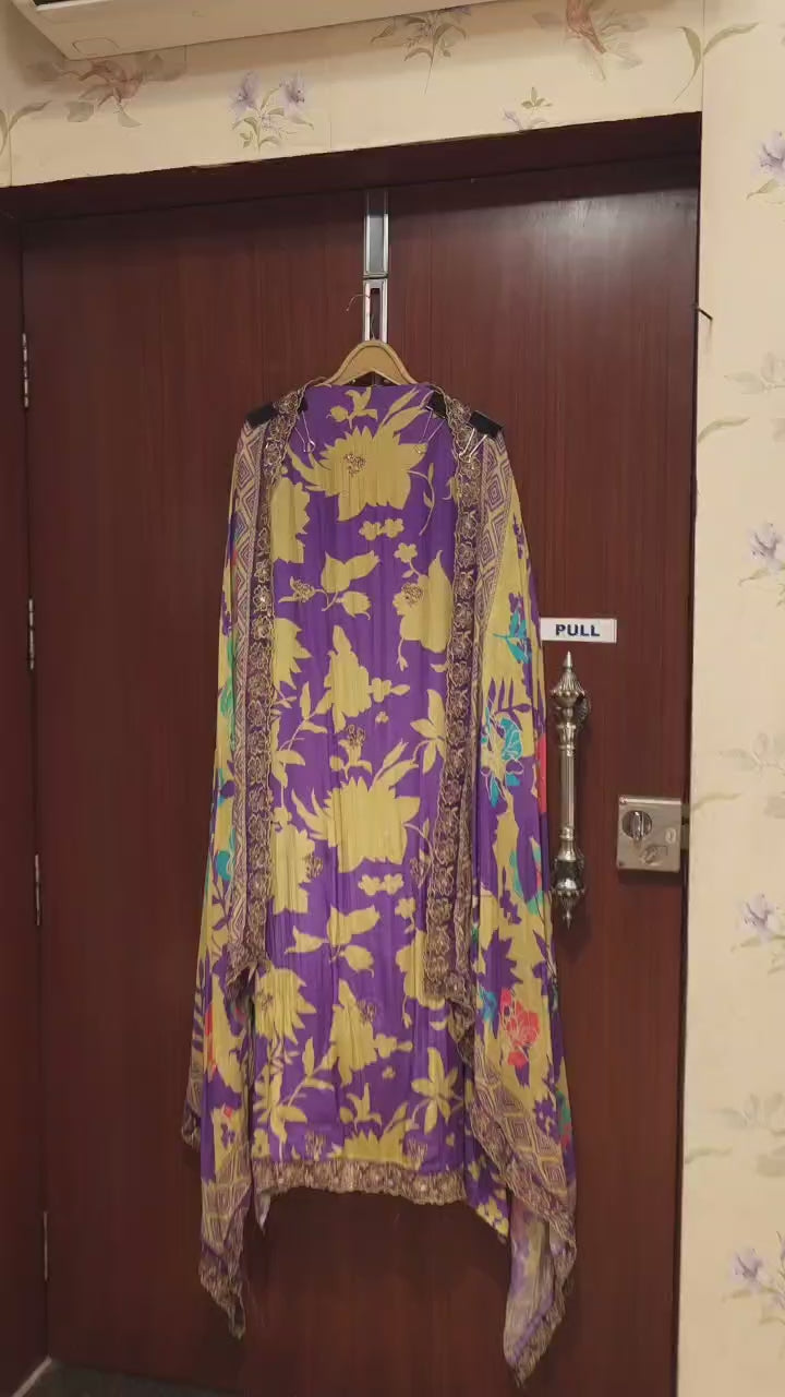 Cabana Print Pure Muslin Suits 4.O