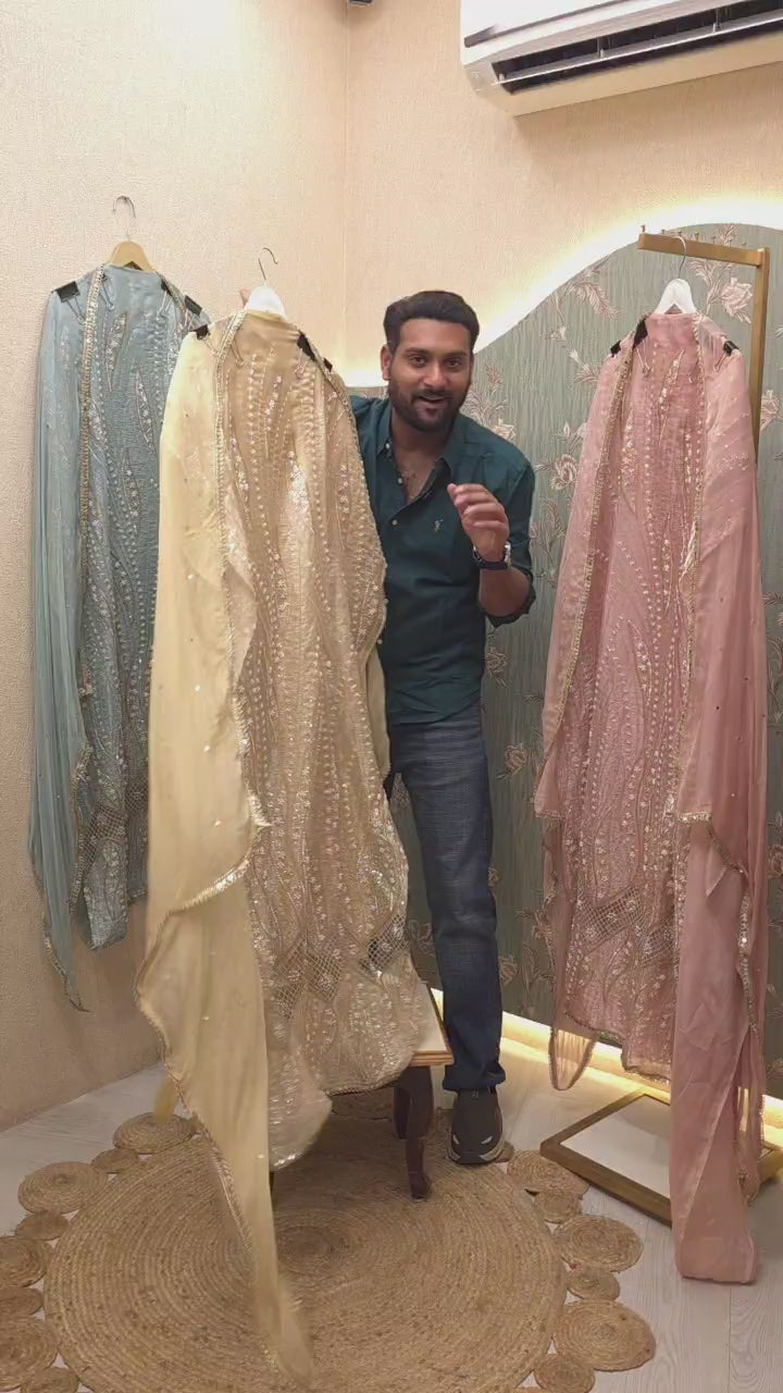 Indo-Western Suit 4.0 - Glass Silk