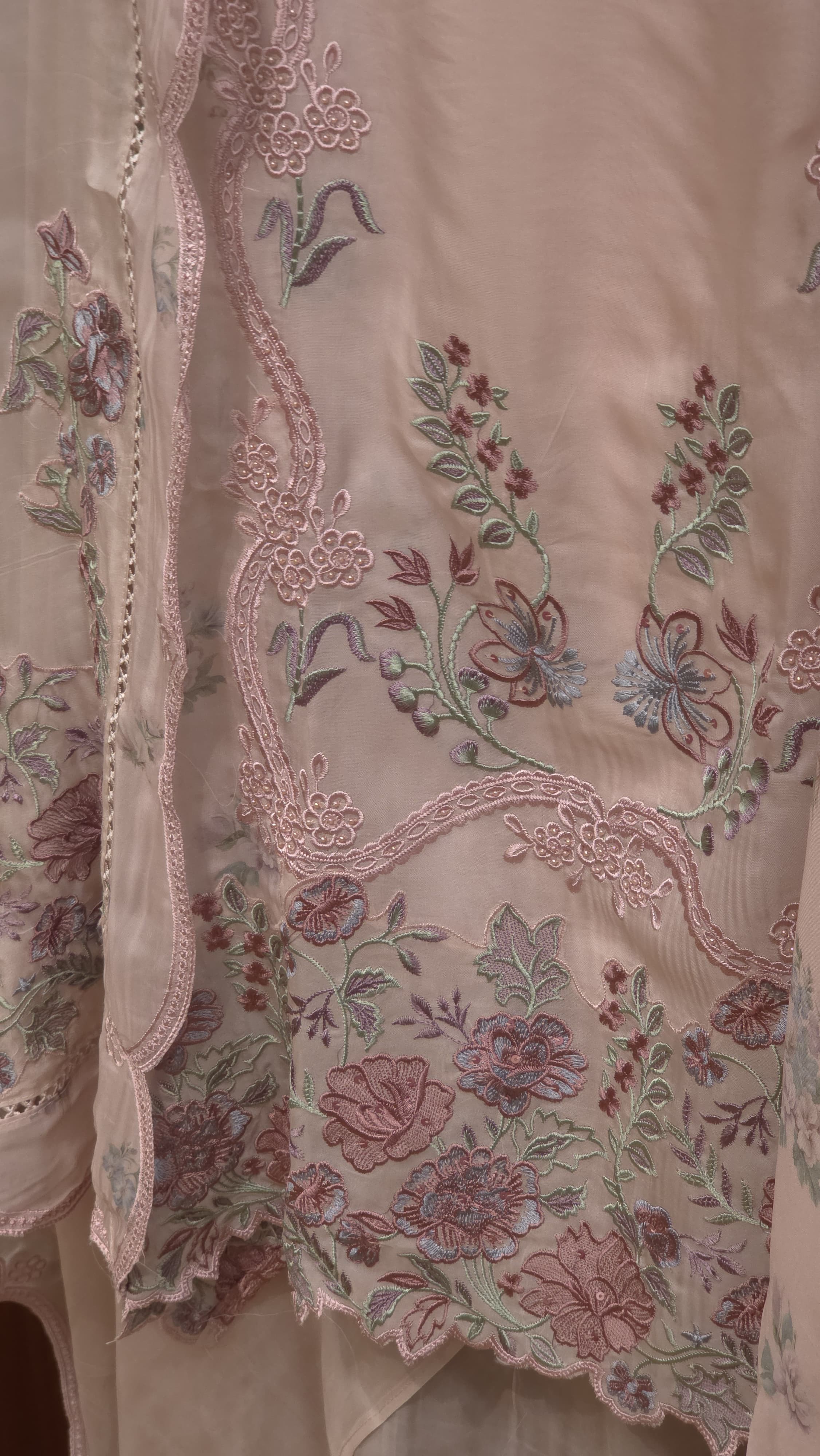 Exhibition's Choice Pakistani Pure Organza Suit 5.O