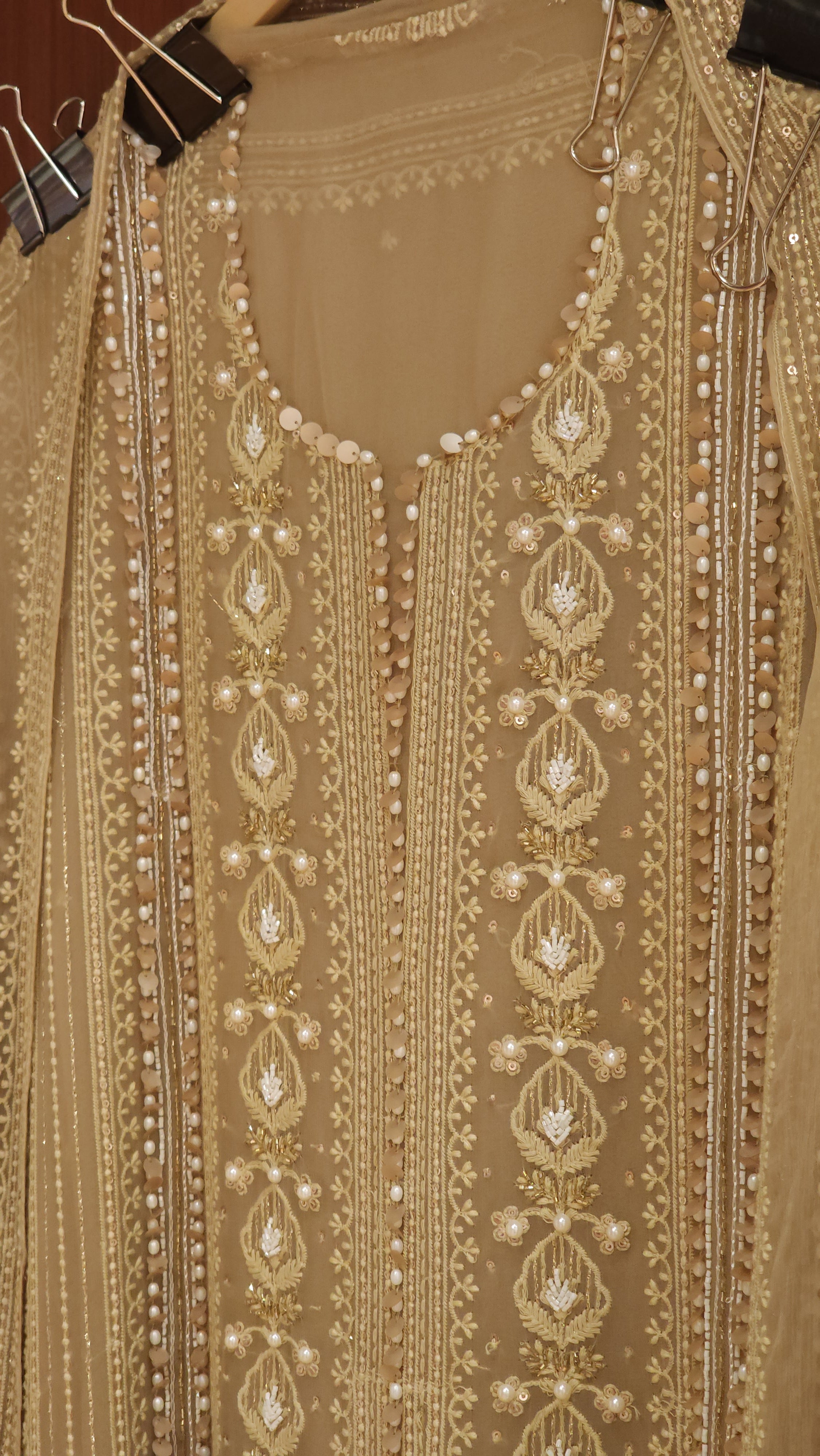 Premium Georgette Lucknowi Suits in embroidery